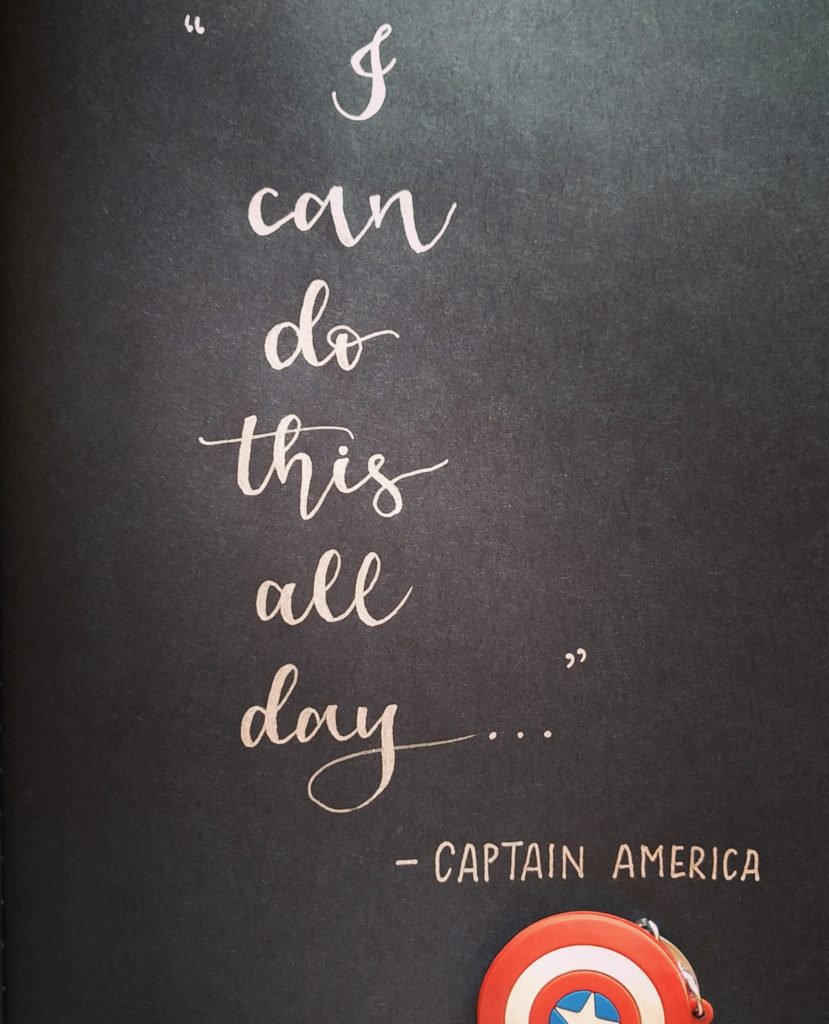 Captain America quote. 